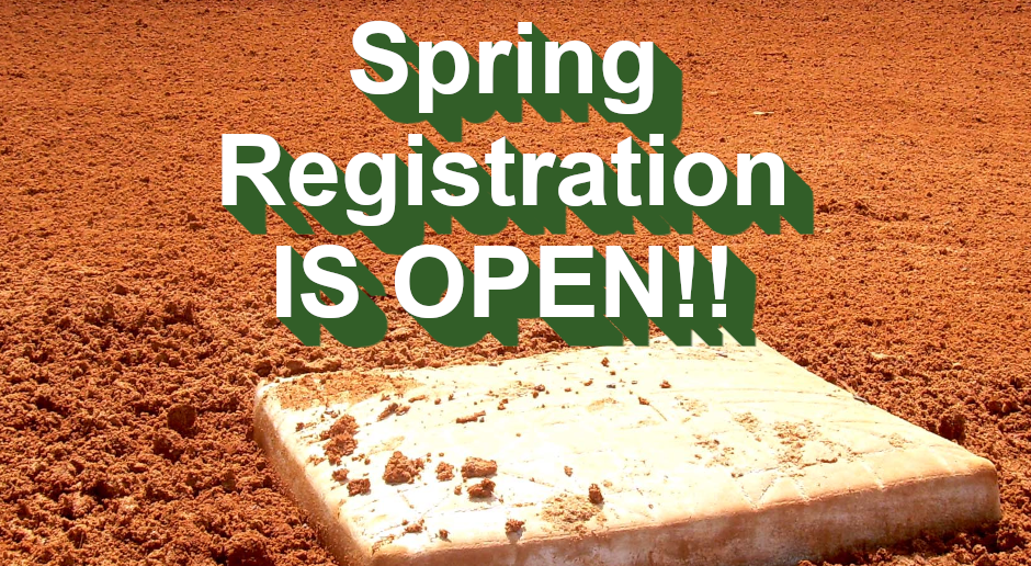 Spring Registration is Open